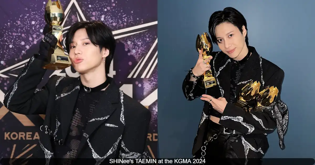 TAEMIN Wins 3 Awards at the Korea Grand Music Awards