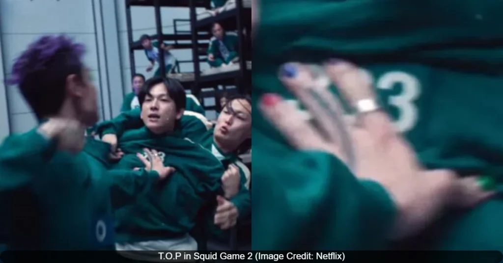 T.O.P in Squid Game 2 Trailer Screenshot (Image Credit: Netflix)