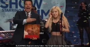 BLACKPINK’s Rosé Shares Her Quirky Songwriting Habits on The Tonight Show and Talks About Her Solo Album Rosie