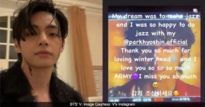 BTS' V Reveals Behind-the-Scenes Moments of "Winter Ahead" with Park Hyo Shin, Expresses Love for Jazz