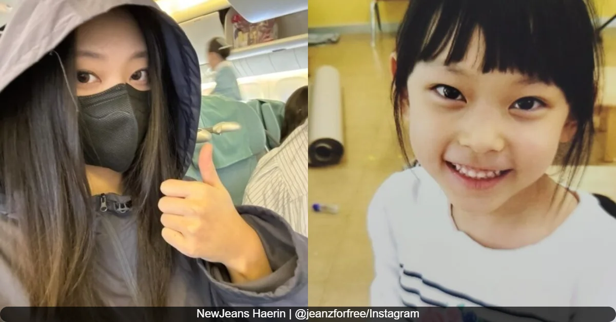 NewJeans Haerin’s Childhood Photo Sparks Buzz on Korean Forums