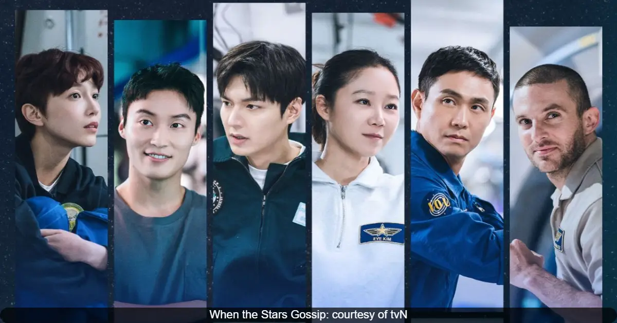 When the Stars Gossip Poster Showcases Lee Min Ho, Gong Hyo Jin, and a Stellar Cast for an Epic Space Adventure