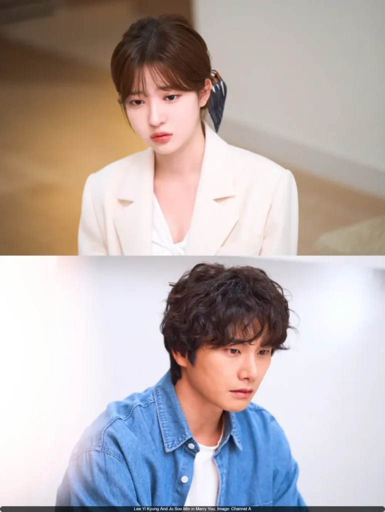 Lee Yi Kyung And Jo Soo Min in Marry You; Image: Channel A