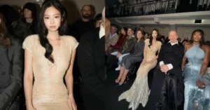 Jennie Stuns at Jean Paul Gaultier Show During Paris Haute Couture Week