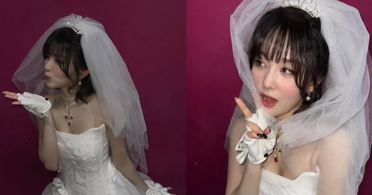 Red Velvet's Seulgi Shines in Wedding-Themed "Lucky" Performance Outfit