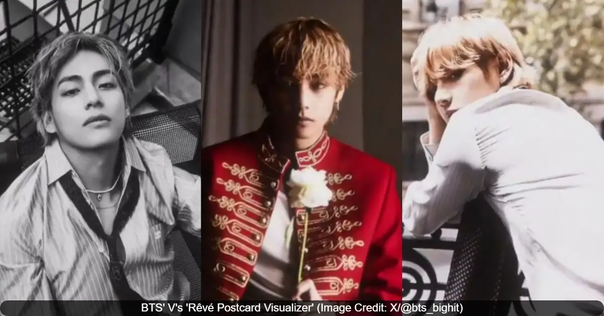 BTS' V Drops Dreamy Rêvé Photobook Teaser, Fans React with Excitement