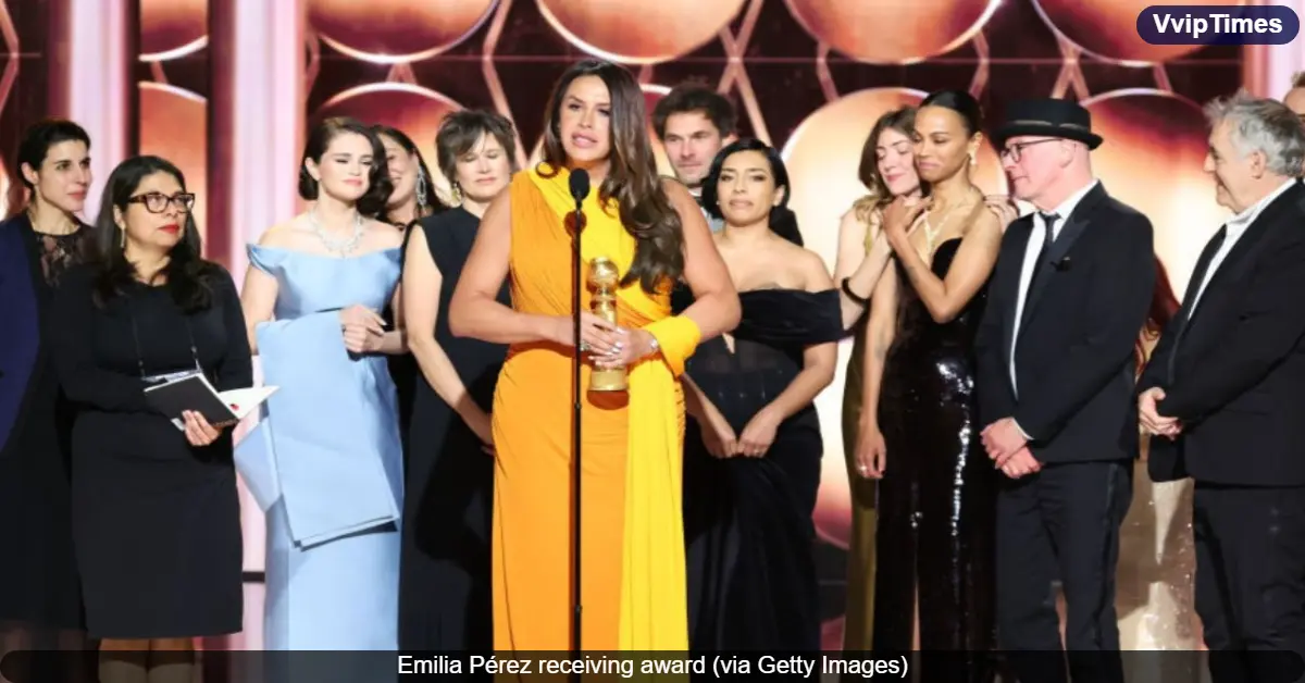 Emilia Pérez Dominates the 2025 Golden Globes with Four Wins, Including Best Picture for Musical/Comedy