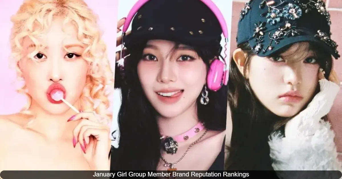 Rosé Remains at the Top: January Girl Group Member Brand Reputation Rankings Revealed