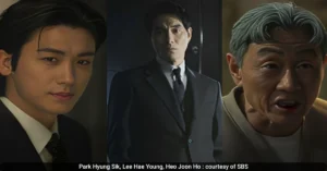 Park Hyung Sik, Lee Hae Young, and Heo Joon Ho Engage in High-Stakes Power Struggle in Buried Hearts New Poster