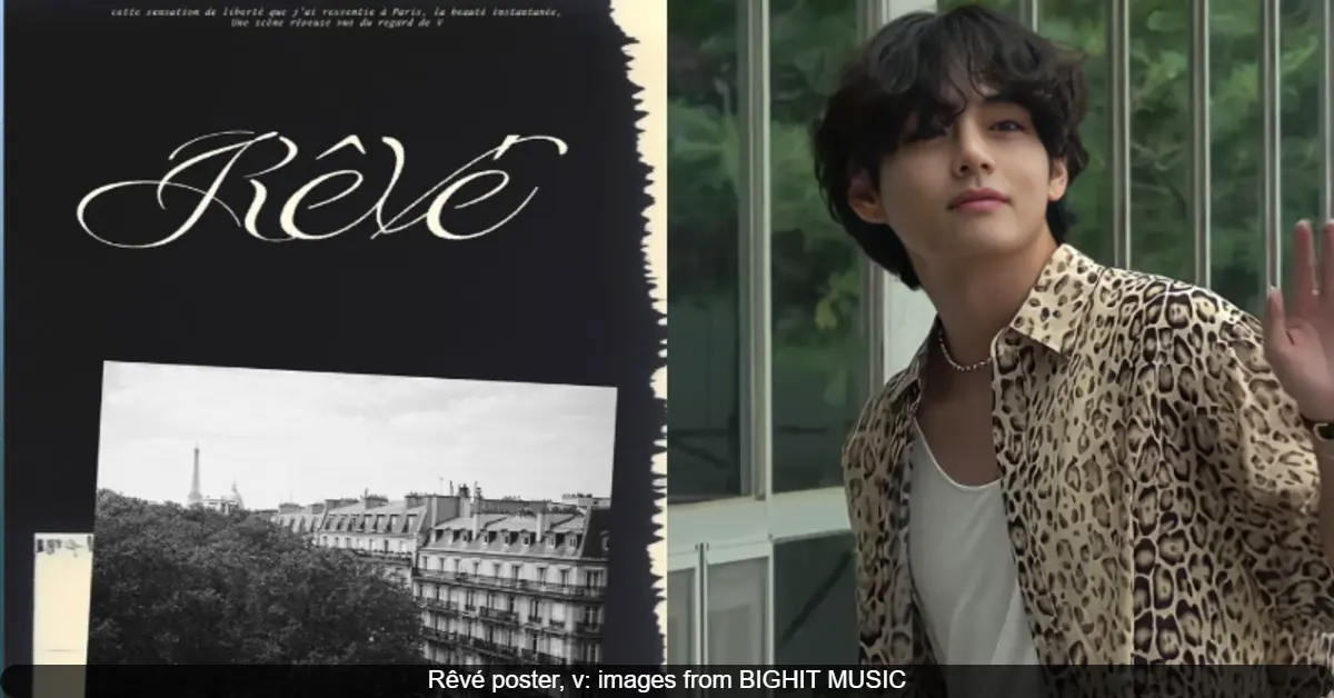 BTS’ V to Release Rêvé Photobook: A Dreamy Paris Journey Captured in Pictures