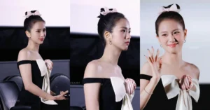 BLACKPINK's Jisoo Looks Like a Real-Life Princess With a High Bun Hairstyle at Fan Meet for Solo Mini-Album AMORTAGE