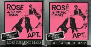 Rosé and Bruno Mars' 'APT' Reaches Platinum Status in the UK