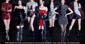BABYMONSTER Surprises Fans with Exclusive Teaser Poster for Their Upcoming Music Video BILLIONAIRE