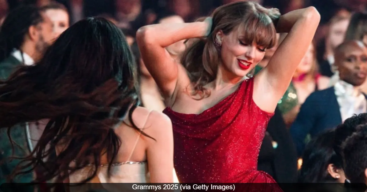 Taylor Swift’s Enthusiastic Reaction to Kendrick Lamar’s Grammy Win Goes Viral