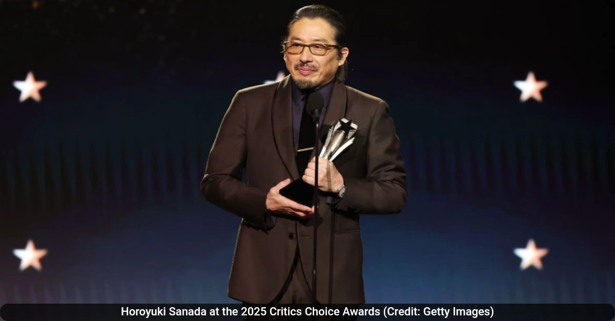 Hiroyuki Sanada Clinches Best Actor Award at Critics Choice Awards 2025 for Shōgun