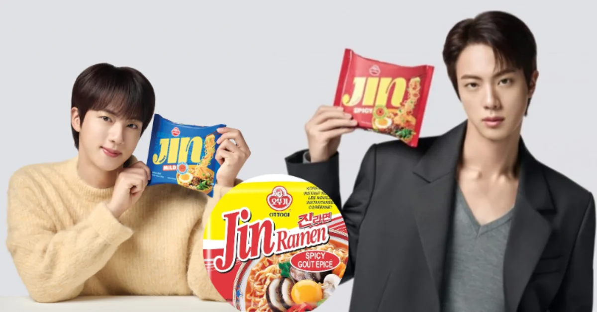 BTS’s Jin Becomes the Global Ambassador for Jin Ramen in a Major Brand Campaign