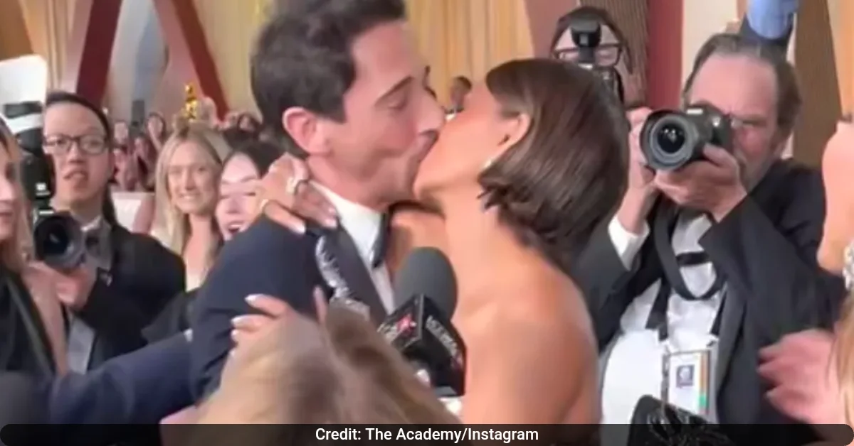 Halle Berry and Adrien Brody Rekindle a 2003 Oscars Moment with a Bold Red Carpet Kiss at the 2025 Ceremony
