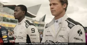 Brad Pitt Takes the Wheel in High-Speed F1 Film Featuring Real-Life Racing Action