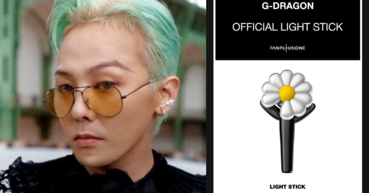 G-Dragon’s Lightstick: A Daisy Blooms Into Fan Frenzy