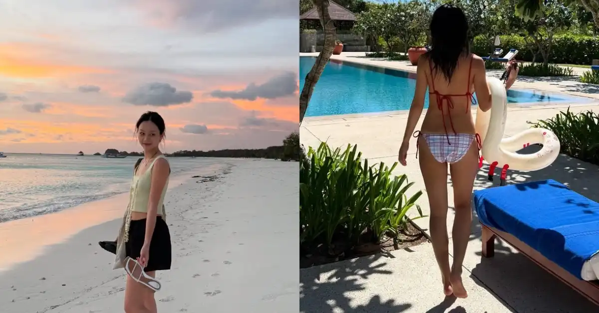 South Korean Star Hyeri Wows Fans with Gorgeous Bikini Photos Taken at a Luxury Resort During a Lavish Vacation