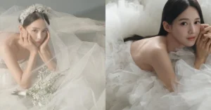 Nam Bo Ra Stuns in Ethereal Wedding Photos Ahead of May Wedding