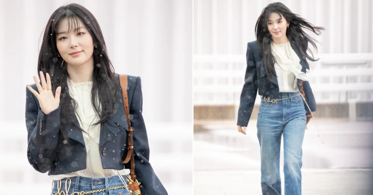 Red Velvet’ Seulgi’s Airport Look Causes Online Frenzy