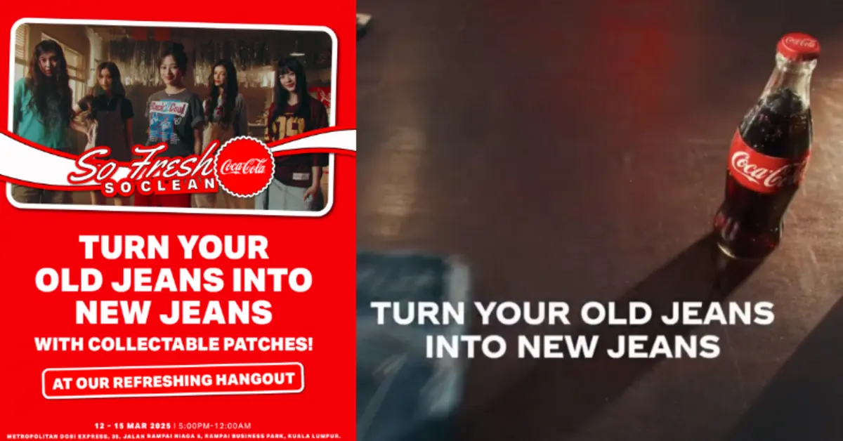 K-Netizens Adore NJZ’s New Coca-Cola Ad Titled "Turn Your Old Jeans into New Jeans" with Creative Twist