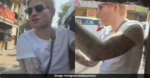 Ed Sheeran Sings Hindi Lyrics in Auto Ride; Fans Joke About Giving Him an Aadhaar Card [WATCH]
