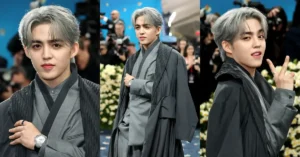 S.Coups Shines in Hanbok-Inspired Suit at Met Gala 2025