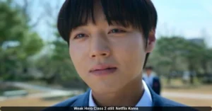 Park Ji Hoon in Weak Hero Class 2 still: Netflix Korea