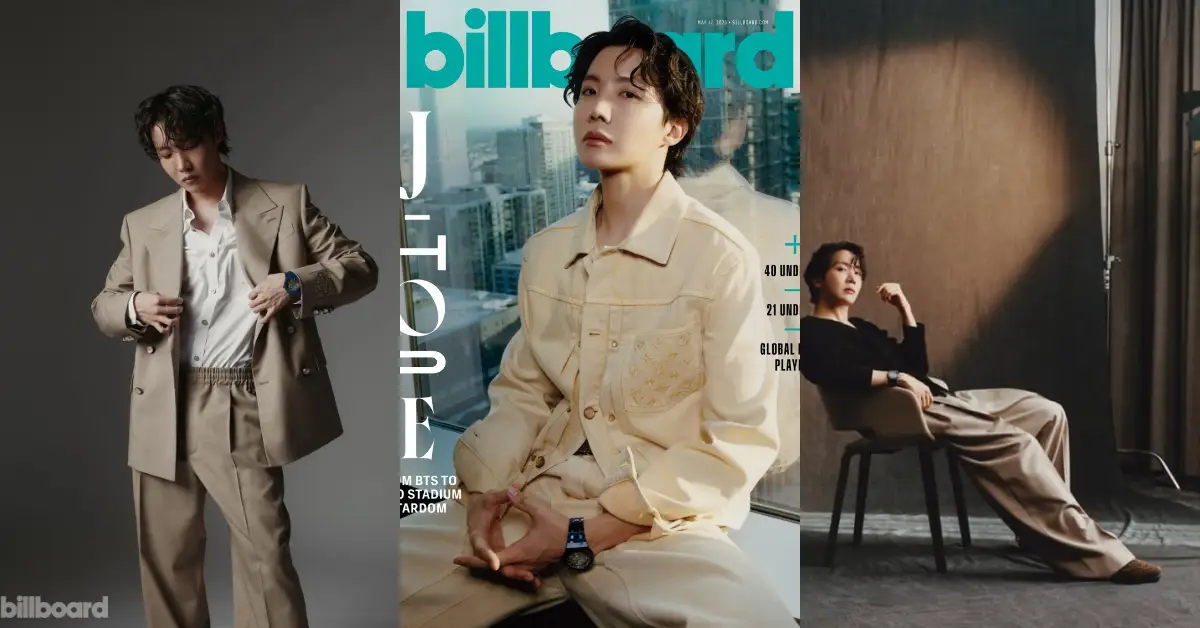 J-Hope Makes History as First Korean Male Solo Artist on Billboard Magazine Cover