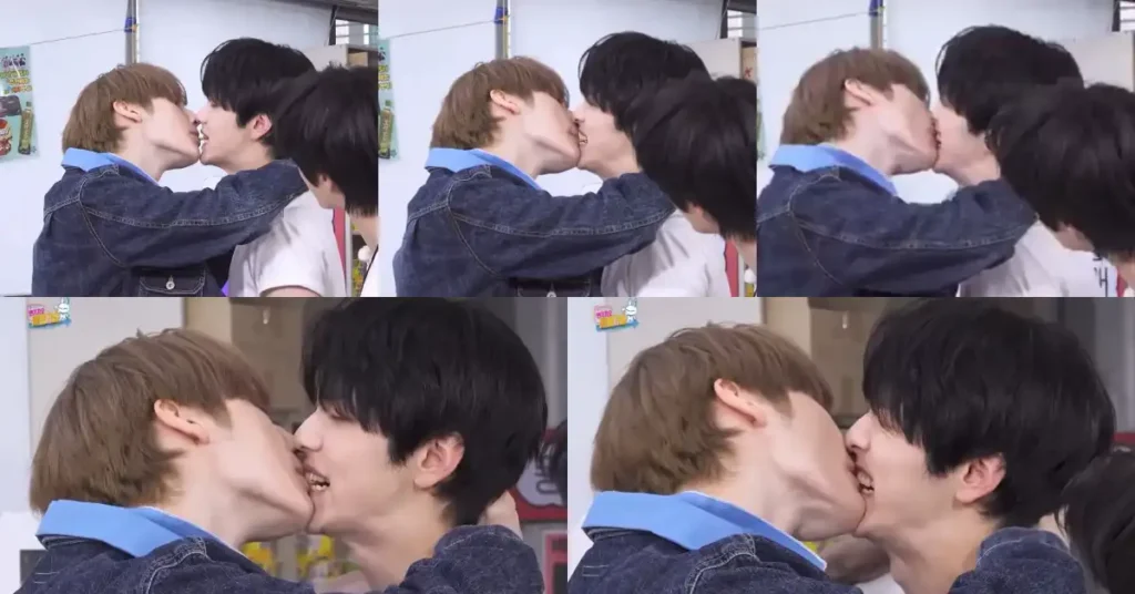 webp 3 1 Netizens Divided Over TOMORROW X TOGETHER’s Extreme Pepero Game on ‘Inkigayo’; SEE PICS