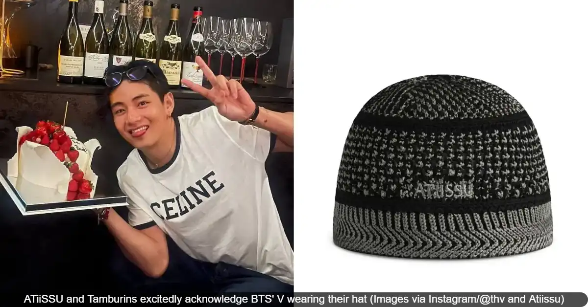 BTS' V Sparks Fashion Frenzy as ATiiSSU and Tamburins Celebrate His Hat Choice at Jin's Solo Concert