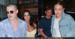 Brad Pitt and Ines de Ramon Steal the Spotlight During Double Date With Bradley Cooper and Gigi Hadid; See Pics