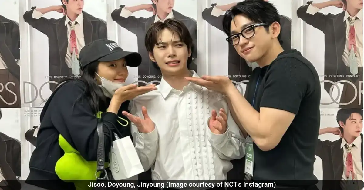 BLACKPINK’s Jisoo and GOT7’s Jinyoung Show Strong Support for NCT’s Doyoung at His Solo Concert
