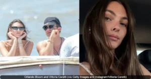 Orlando Bloom and Leonardo DiCaprio’s Girlfriend Vittoria Ceretti Spotted Together After Jeff Bezos’ Wedding