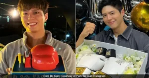 Park Bo Gum Celebrates 32nd Birthday on GOOD BOY Set With Boxing Glove Cake and Heartfelt Message