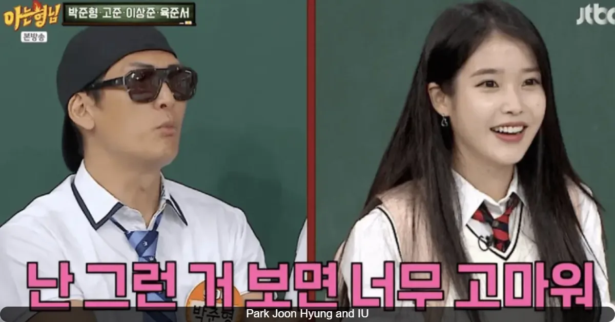 Park Joon Hyung Shares Emotional DM From IU on “Knowing Bros” About Her Tough Childhood and g.o.d’s Impact