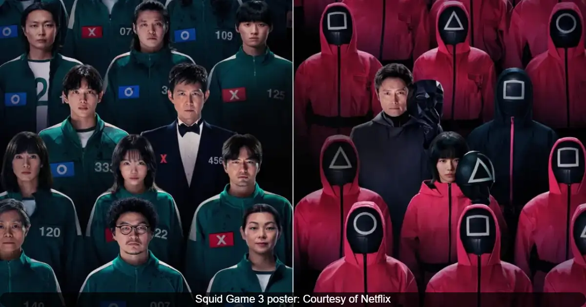 Netflix Drops Squid Game 3 Poster Featuring Lee Jung Jae’s Gi Hun in Tuxedo and Unmasked Lee Byung Hun as Front Man, Teasing Final Survivors in Brutal Games