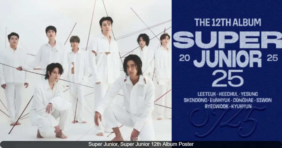 Super Junior Confirms July Comeback With 12th Album “Super Junior25”; See Teaser Details