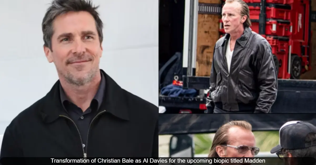Christian Bale Completely Transforms Into Al Davis for New Madden Movie; See Stunning Photos