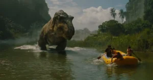 A still from Jurassic World Rebirth (Image via Apple TV+)