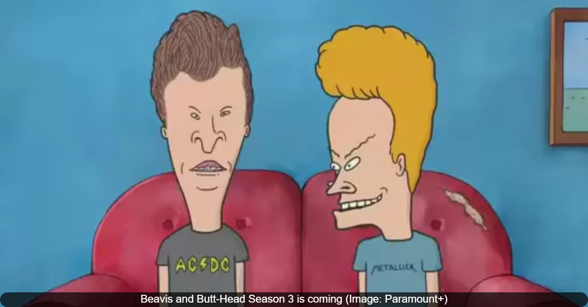 Beavis and Butt-Head Season 3 Release Date Announced With New Trailer Featuring Metallica Cameo
