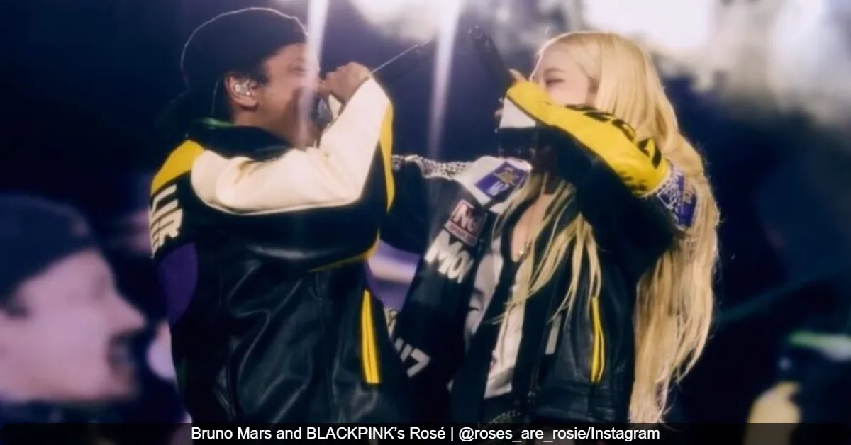 Bruno Mars Jokes About Being “Almost Out Of Debt” Thanks To BLACKPINK’s Rosé After LA Concert