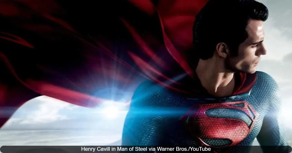 Henry Cavill in Man of Steel