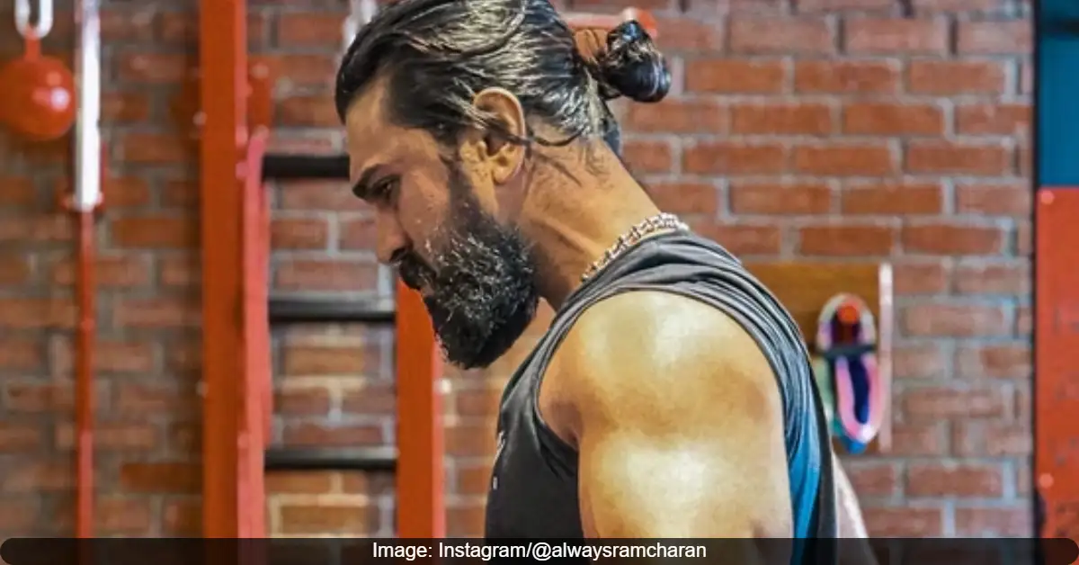 Ram Charan Reveals Striking Rugged Look for Upcoming Sports Drama Peddi