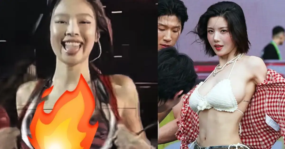 BLACKPINK’s Jennie Sparks Debate After Flashing Audience Compared To Kwon Eunbi’s Waterbomb 2025 Performance