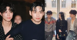 BTS V and Park Bo Gum Show Off Friendship at Celine Dinner in Paris, Joined by Suzy at Fashion Show
