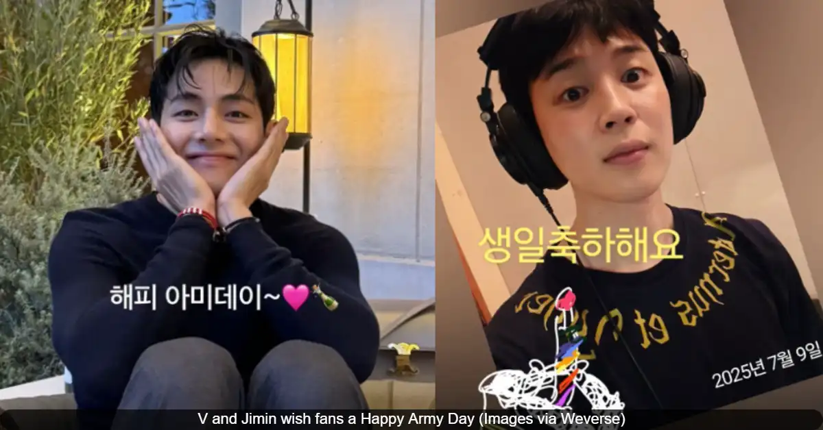 BTS’ Jimin and Taehyung Melt Fans’ Hearts with Emotional Army Day Messages on Weverse, Hint at Upcoming Music Projects