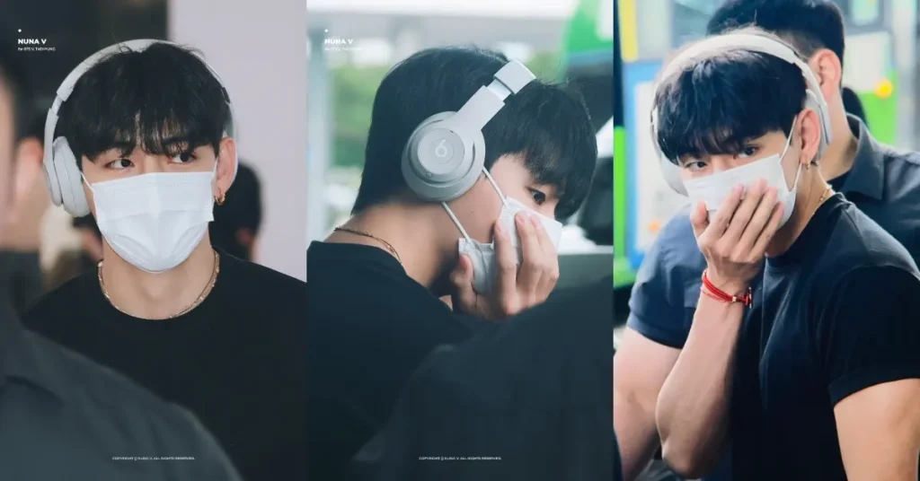 BTS Member V (Kim Taehyung) Captivates Fans with Stylish All-Black Casual Outfit at First Airport Appearance in Two Years